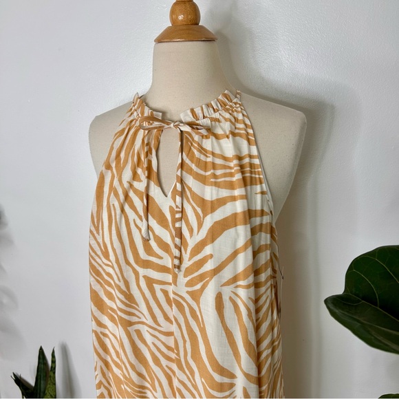 NWT Nine West  Zebra Print maxi Dress - Picture 4 of 6